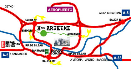 Carretera Enékuri-Artxanda km 7, Bilbao(48015)- BIZKAIA, España.